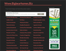 Tablet Screenshot of bigbearhomes.biz